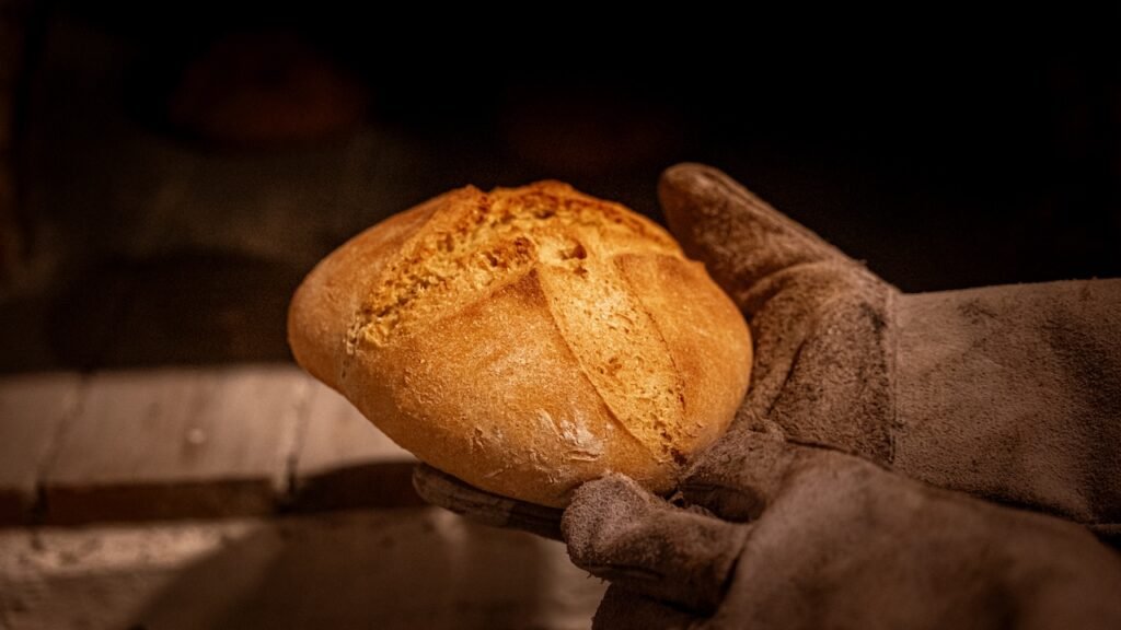 traditional wood oven bread