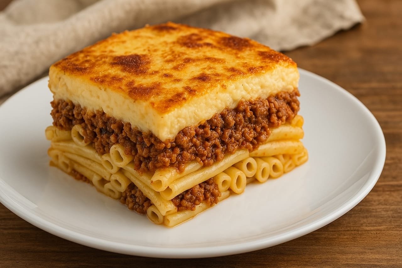 pastitsio traditional greek food